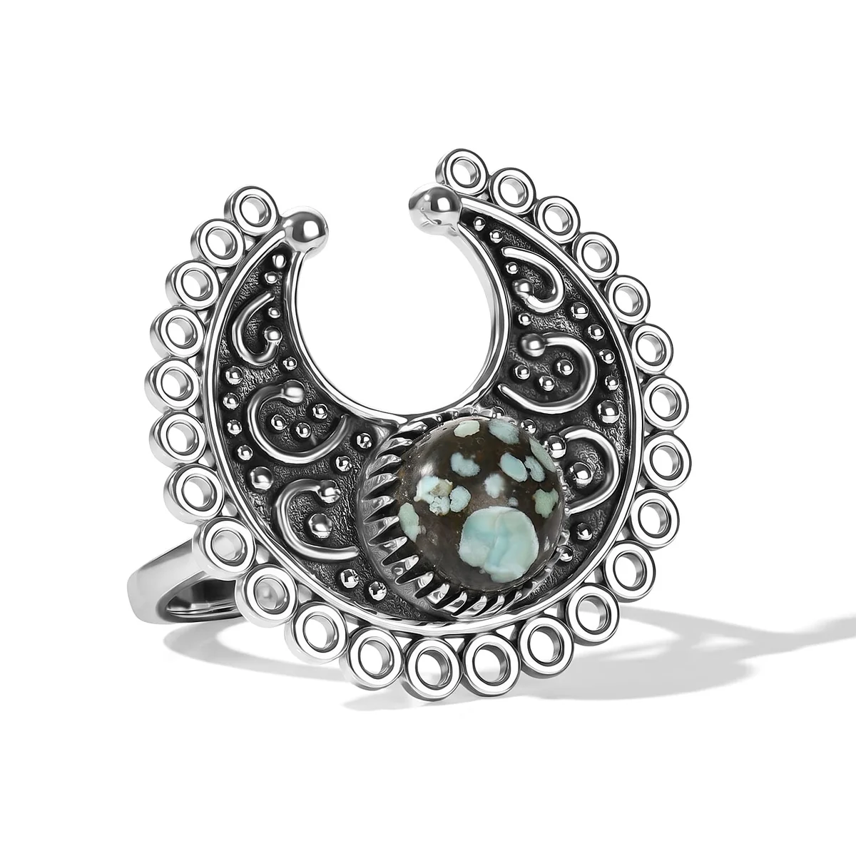 Trendy HomeJewelryRingsFashion Rings 8645036 Green