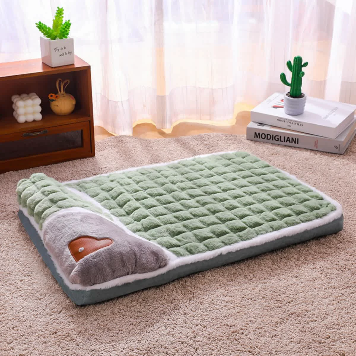 Top-Quality Warm Plush Pet Bed Mat Reliable
