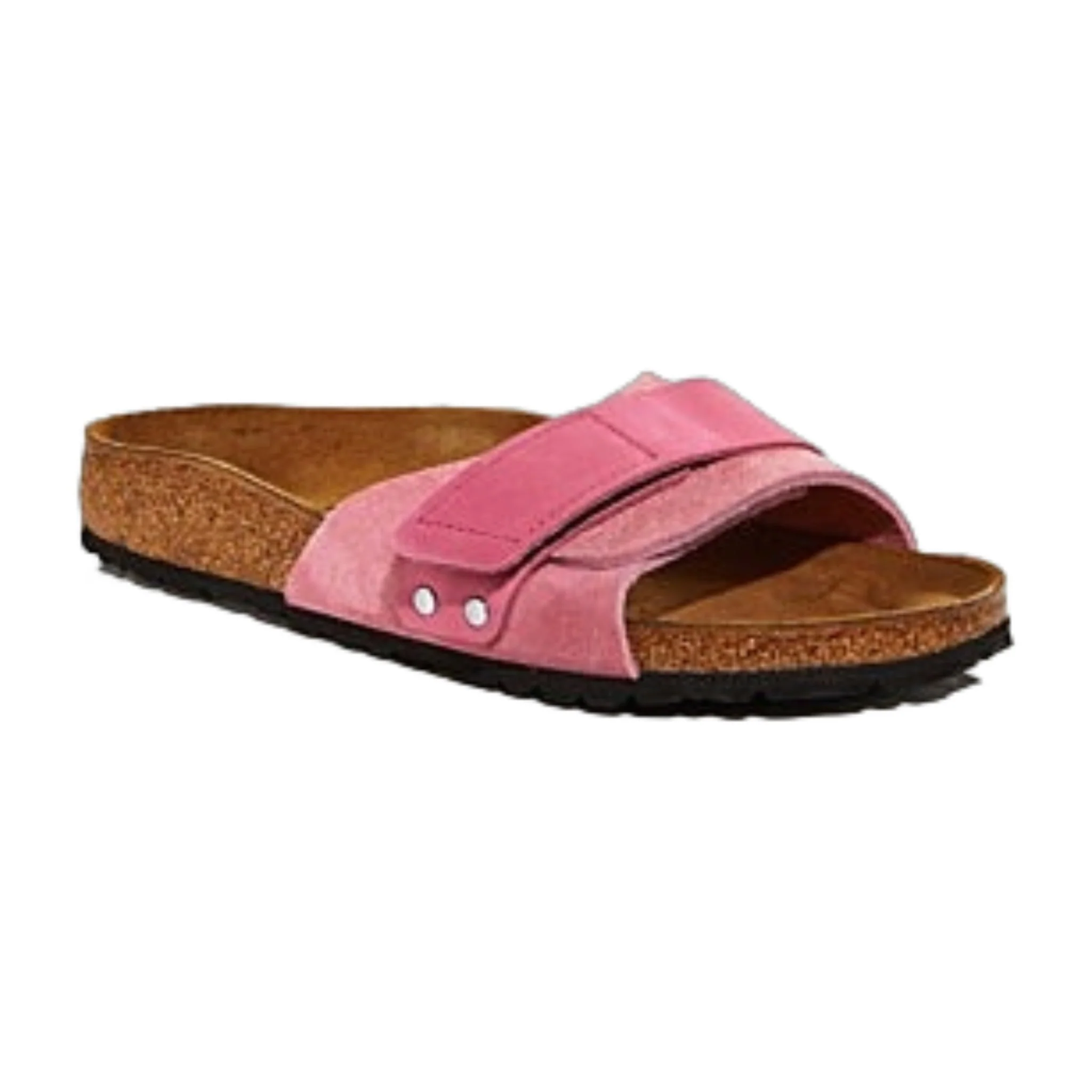 Elegant Birkenstock Unisex Oita Suede Leather Modern Suede Candy Pink Powerful