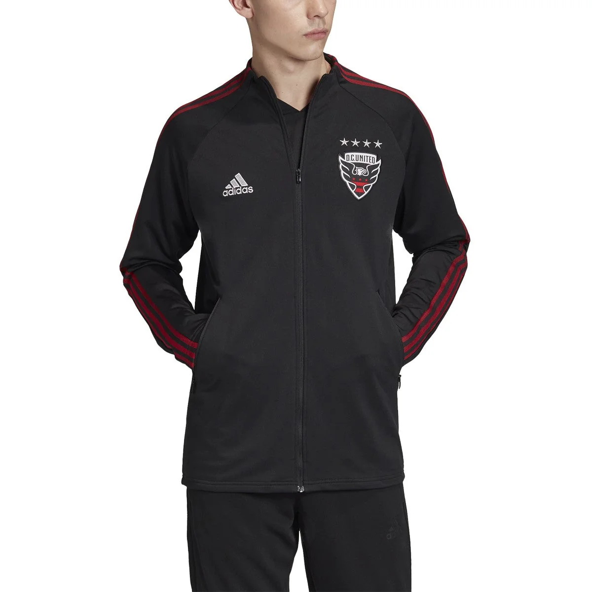 Solid adidas Men's D.C. United Anthem Jacket World-Class