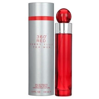 Expertly Made 360 Red 3.4 Eau De Toilette Spray for Men. Innovative