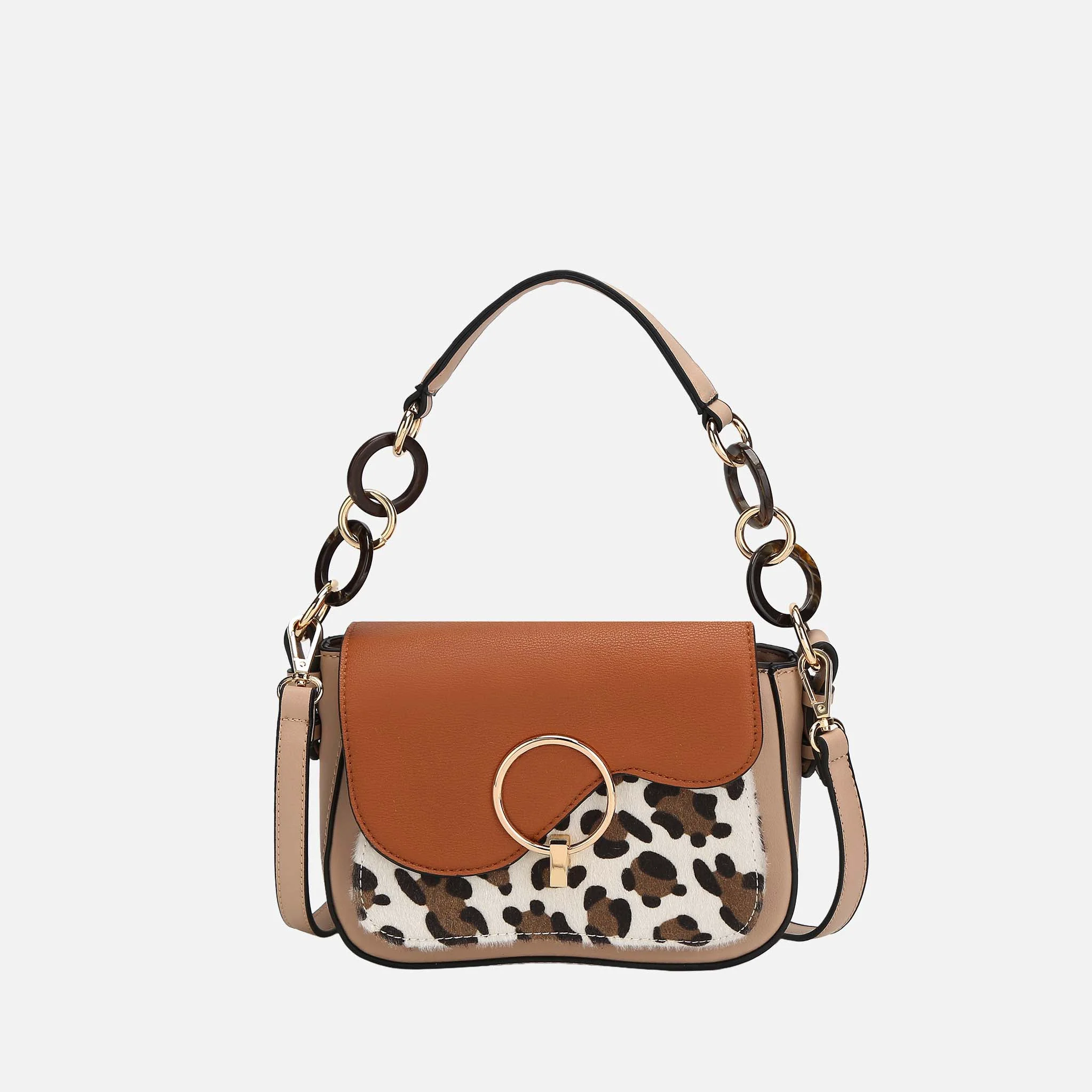Premium Material MKF Collection by Mia K. - Serena Crossbody Bag Recyclable