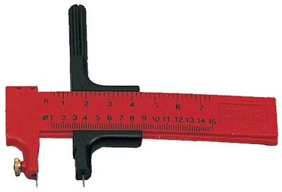 Fine Adjustable Hand Operated Circle Round Hole Cutter Cutting Craft Tool Paper Mat Superior