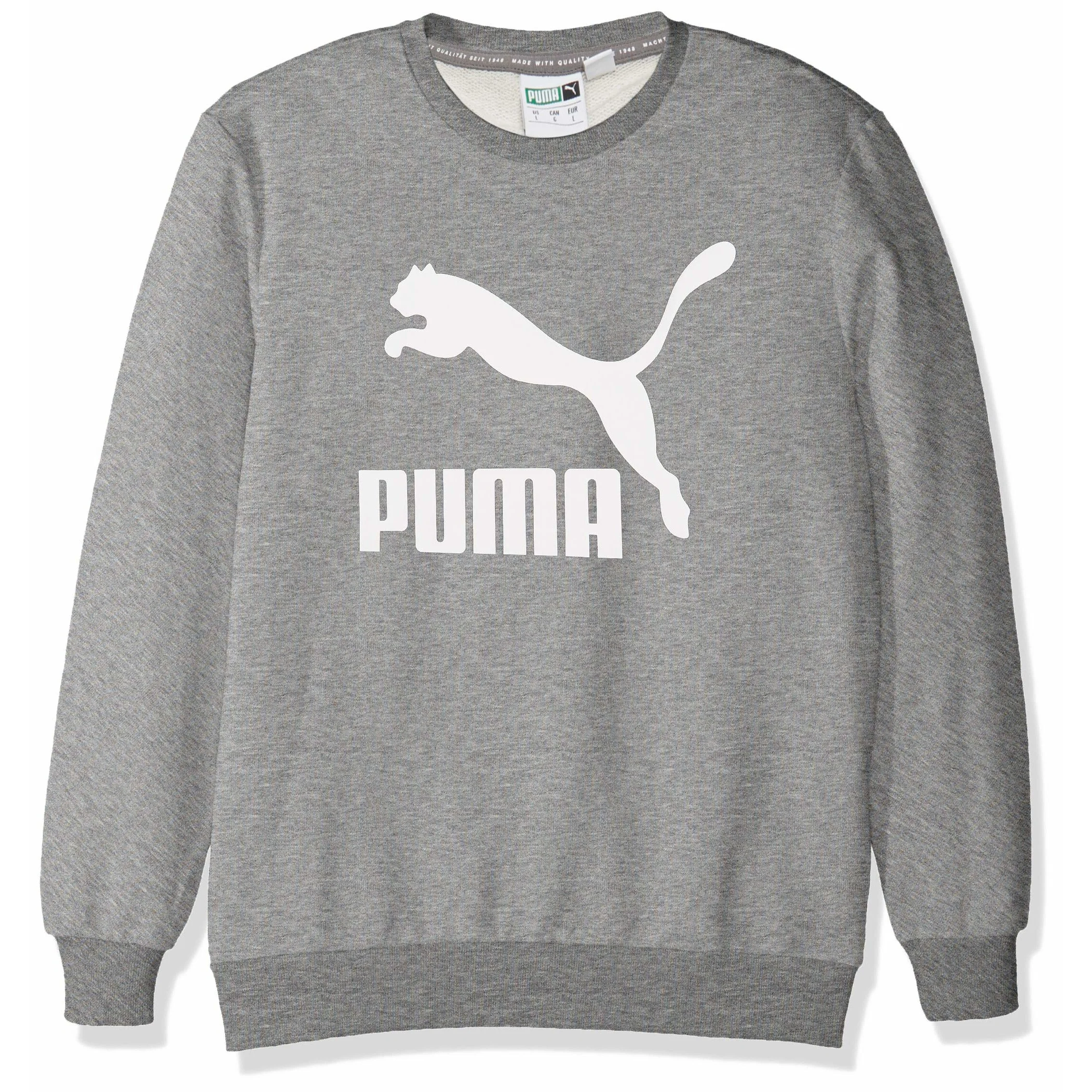 Sophisticated Puma Men's Classics Logo Crew Quality