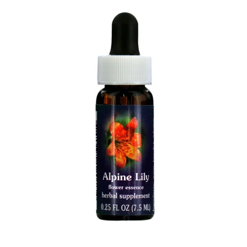 Selected Alpine Lily Herbal Supplement Dropper By Flower Essence - 0.25 Oz Fine Crafted