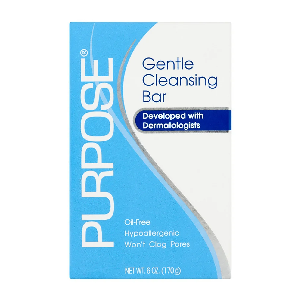 Effective Purpose Gentle Cleansing Bar Soap Oil And Hypoallergenic - 6 Oz Detailed