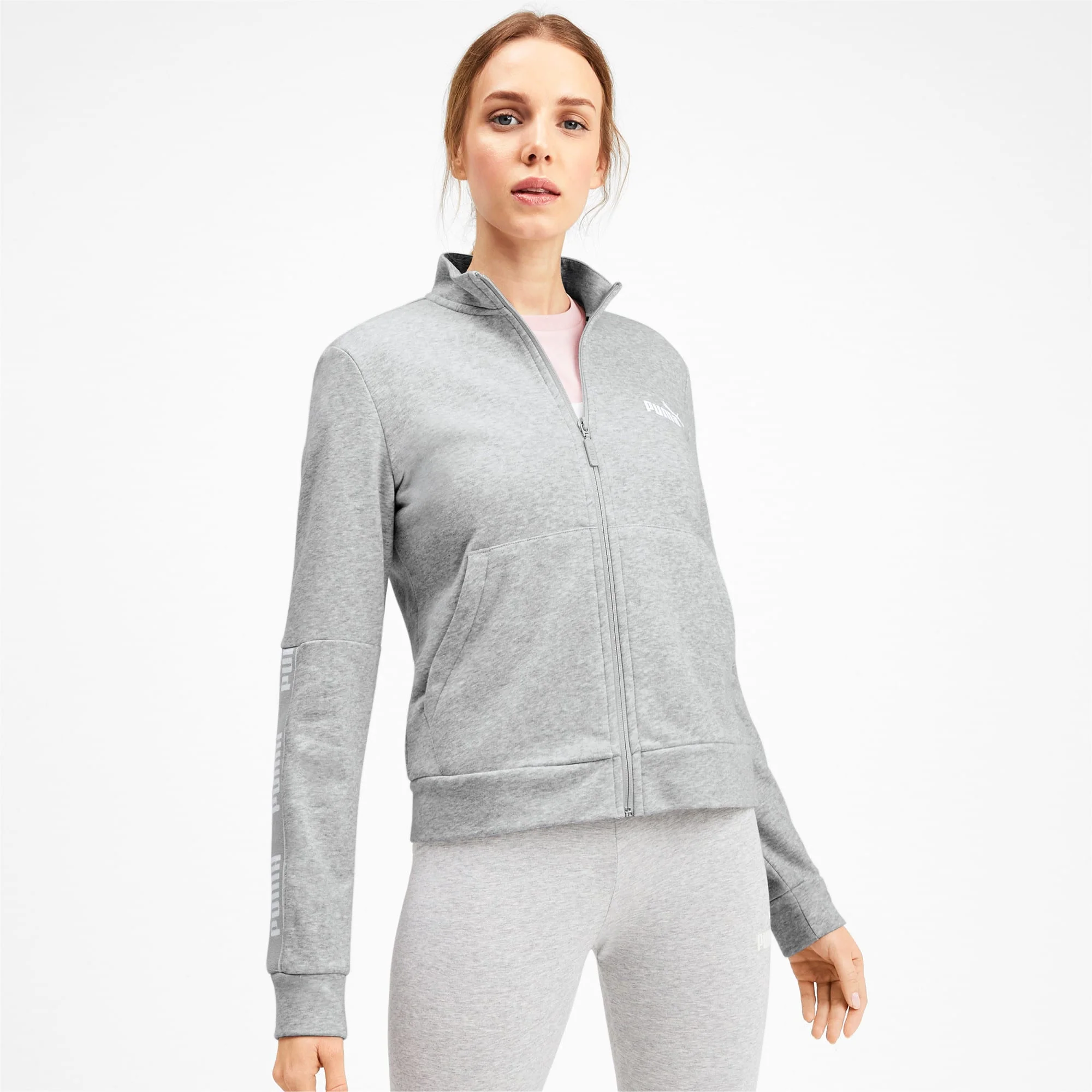 Excellent Puma Women's Amplified Full Zip Jacket Tr Jackets Carefully Designed