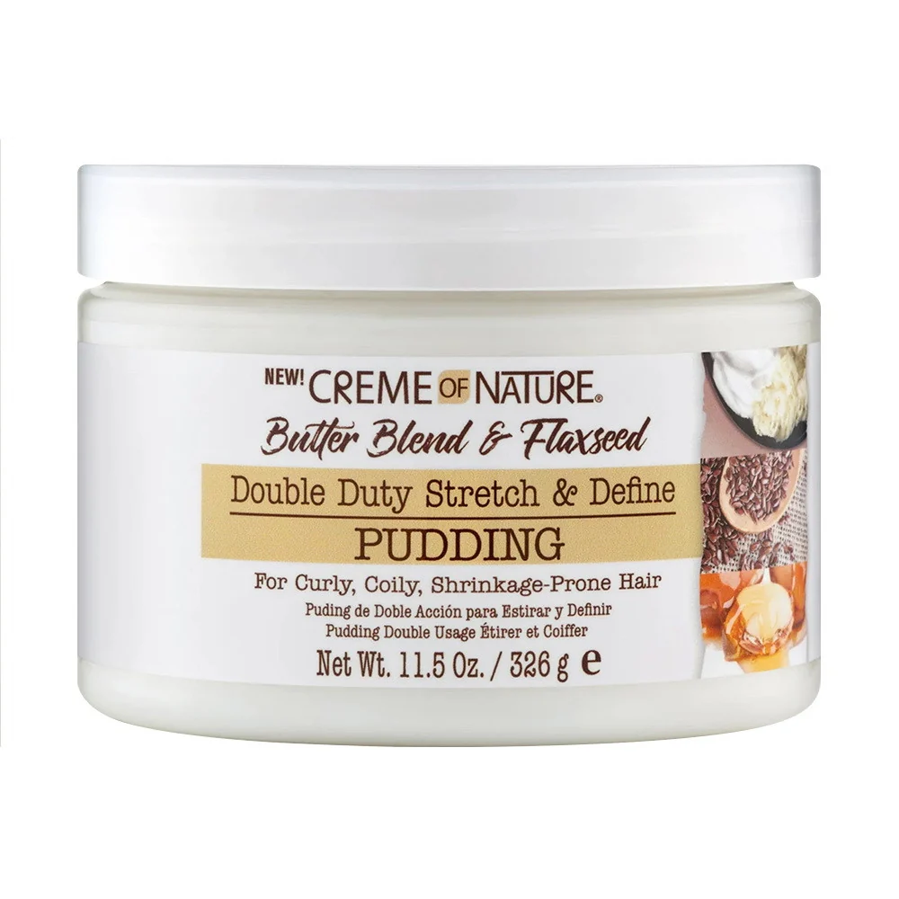 Superior Creme of Nature Butter Blend and Flaxseed Stretch and Define Pudding 11.5 Oz Fine Crafted
