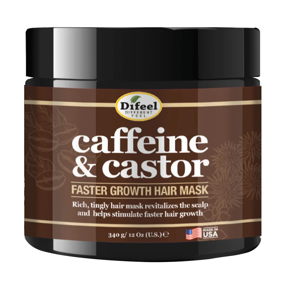 Original Design Difeel Caffeine and Castor Faster Growth Hair Mask 12 Oz Sustainable