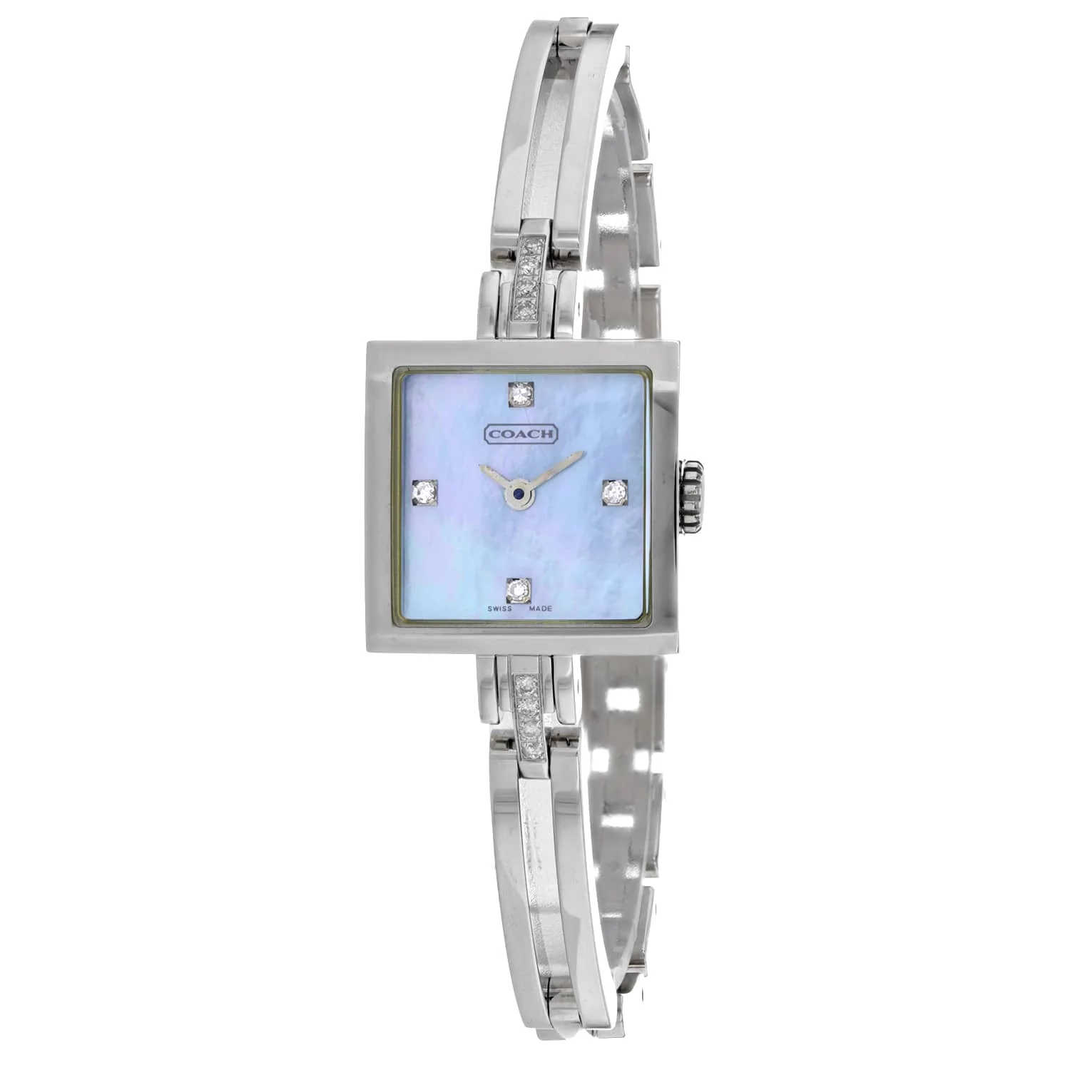 Solid Coach Women's Mother of Pearl Quartz Crafted