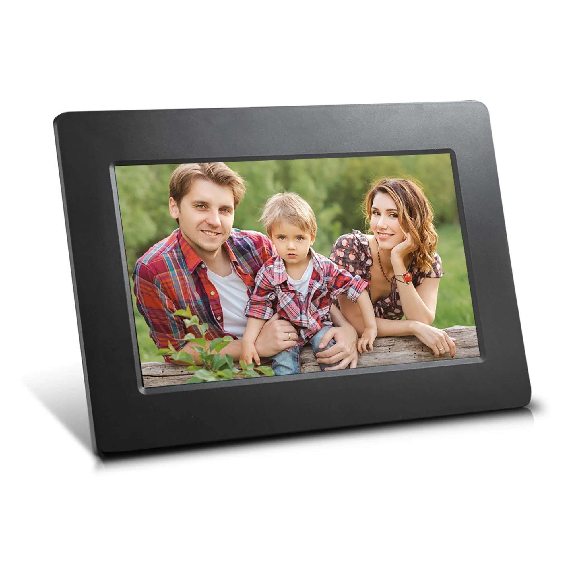 Fine Sungale - Digital Photo Frame 1024x600 USB SD card Support - 7 inch Eco-Friendly
