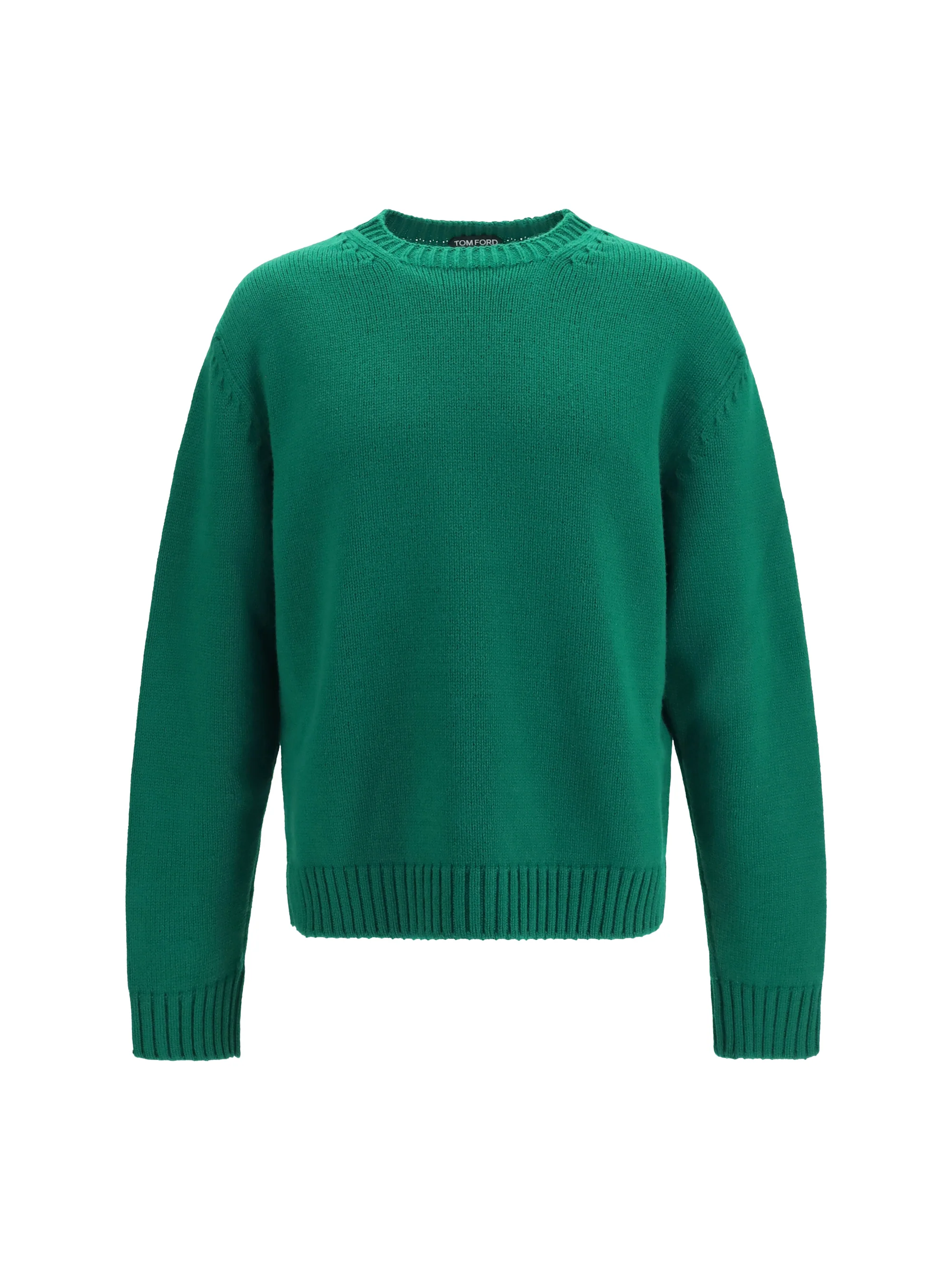 Next-Generation Wool and Cashmere Sweater Emerald Long-Lasting