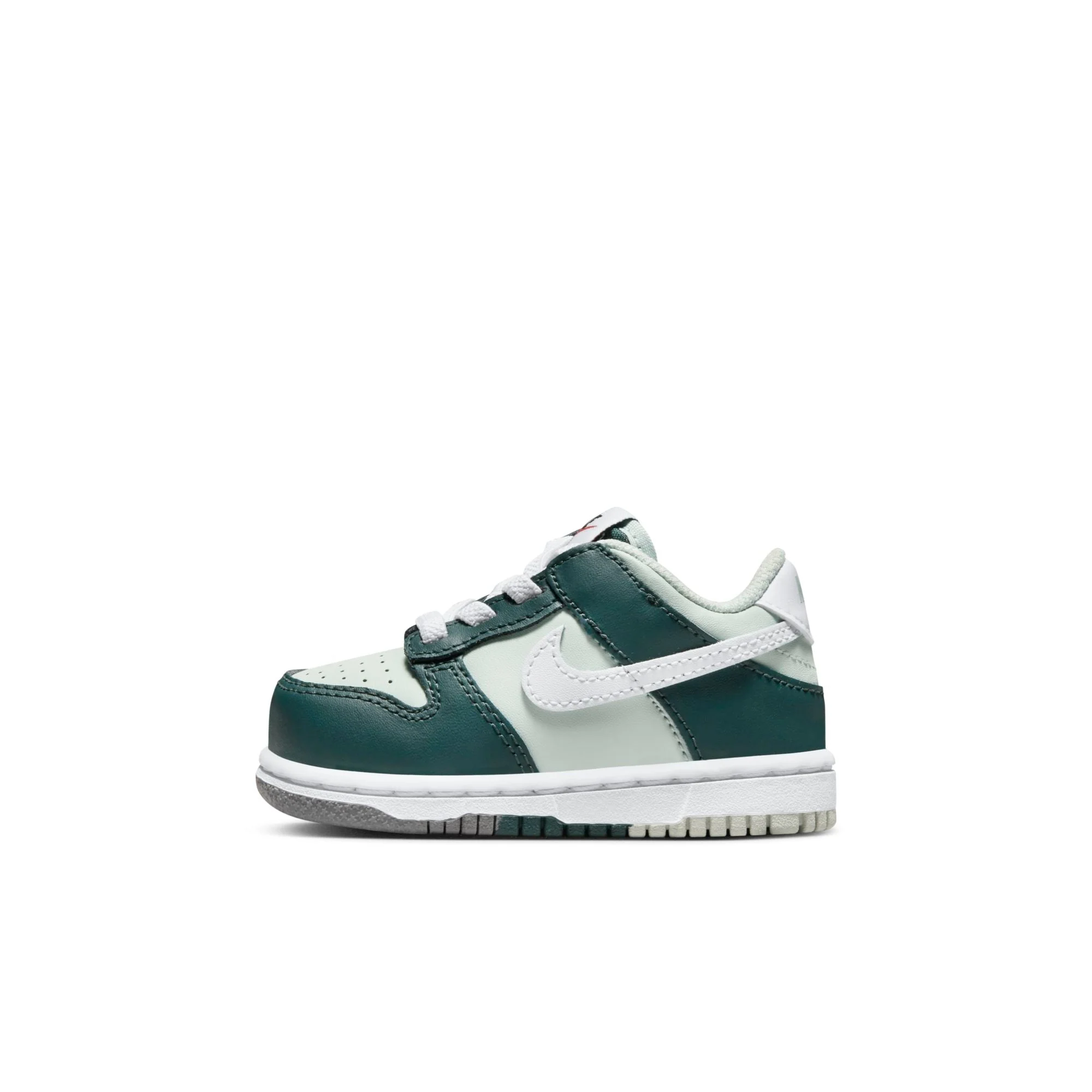 Clean Nike Toddlers Dunk Low 'Split Deep Jungle' Td Sneakers Modern