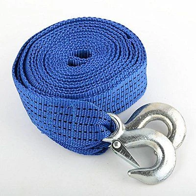 Relaxed 20 Foot Nylon Web Tow Strap Hook Towing Webbing for Car Suv Vehicle Prestigious