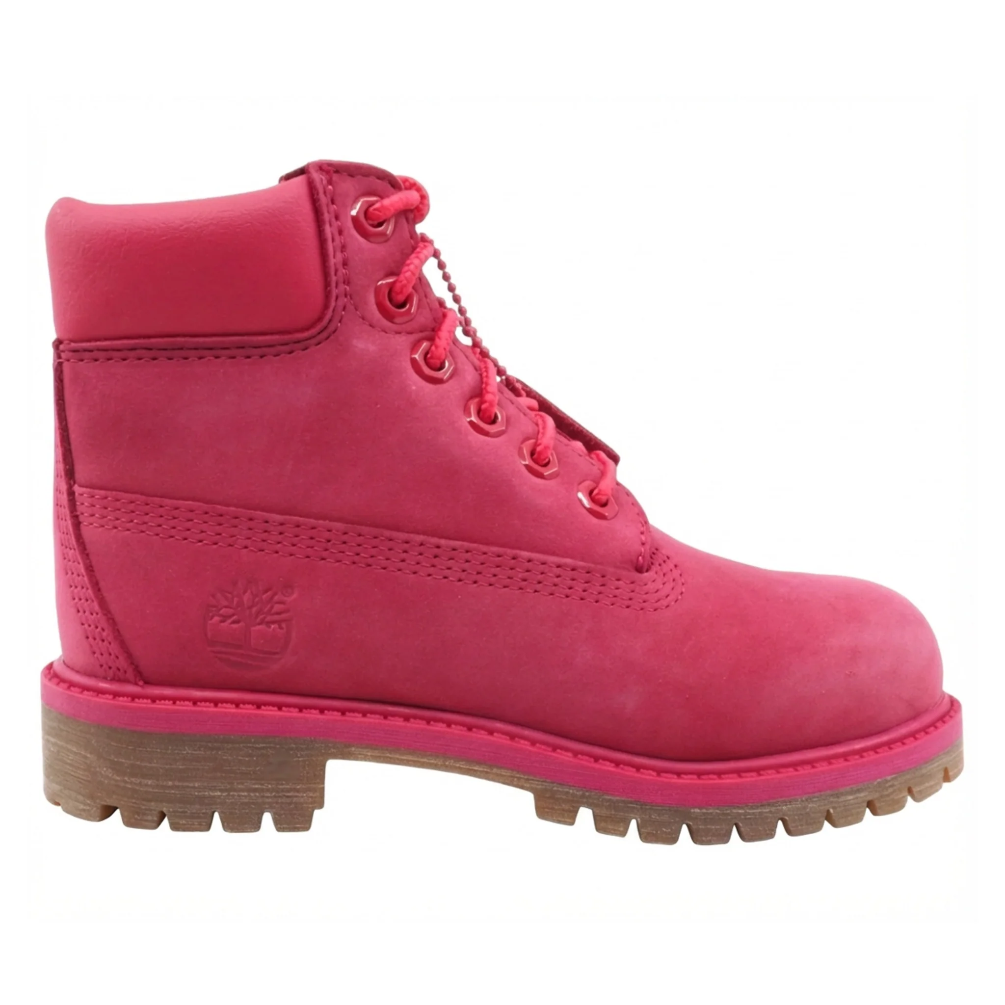 Trusted Timberland Youth Preschool 6 Inch Premium 'Pink Red Rose' Carefully Designed