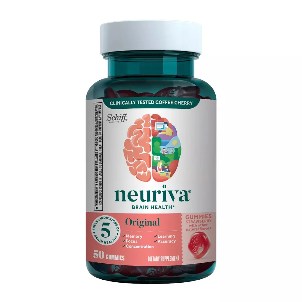 Elite Neuriva Brain Performance Gummy 50 Ea Lightweight