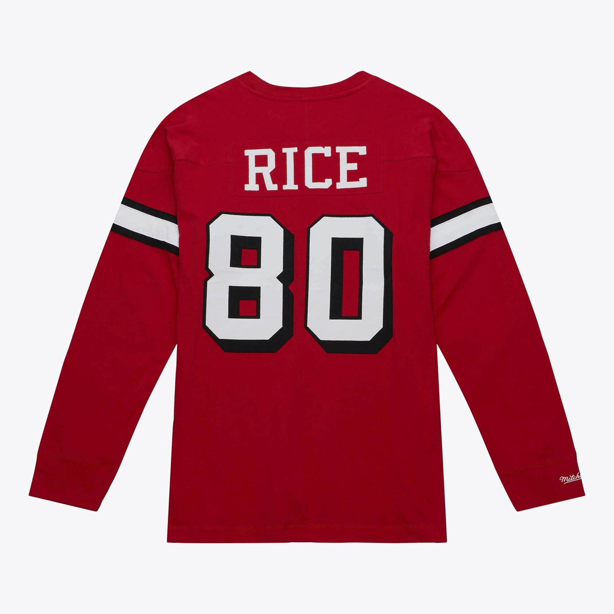 High-Grade Mitchell Ness Men's NFL N N Ls Tee 49Ers 1994 Jerry Rice Responsible