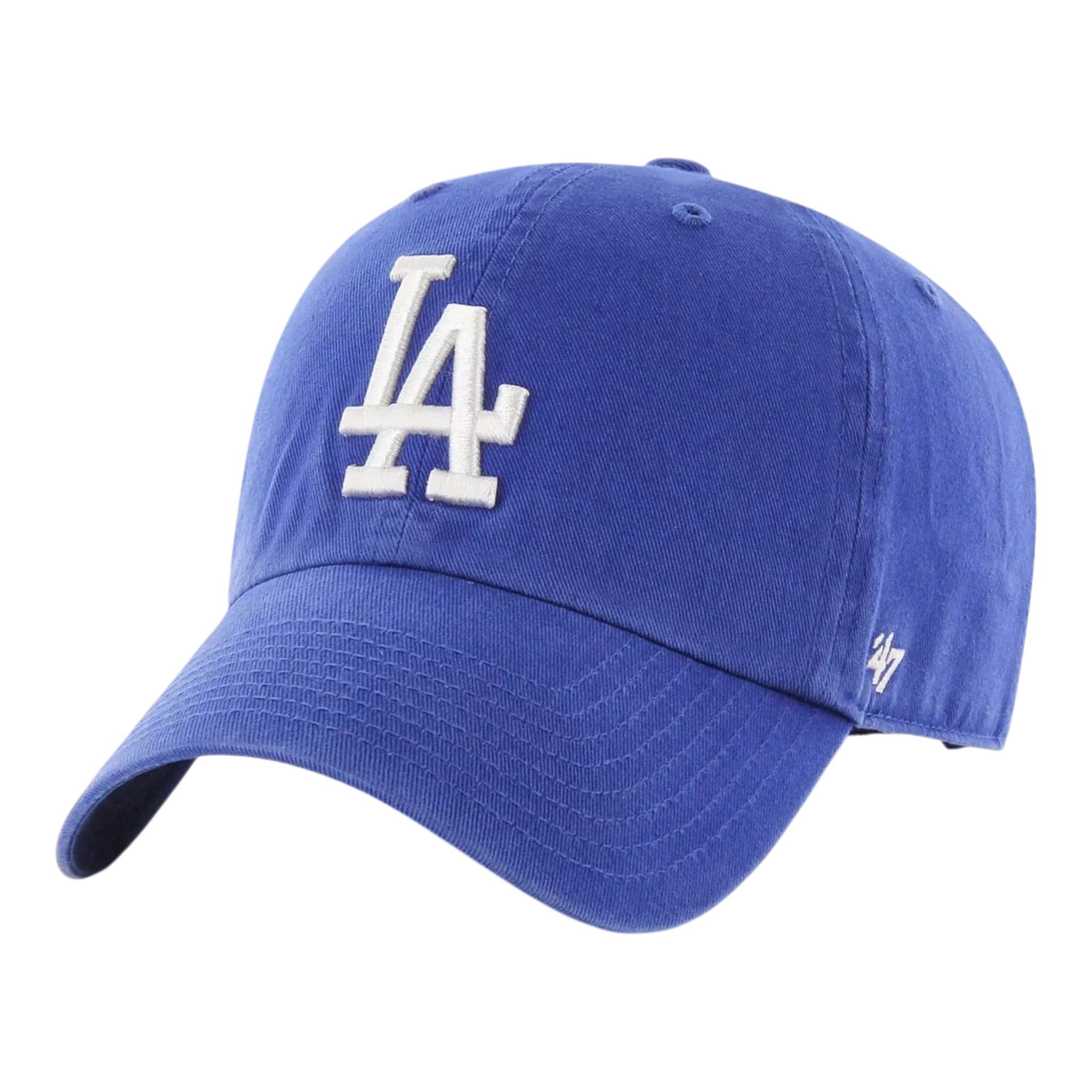 Elegant 47 Brand Clean Up Los Angeles Dodgers Strapback Hat — Royal Blue Adjustable Cap Trendy