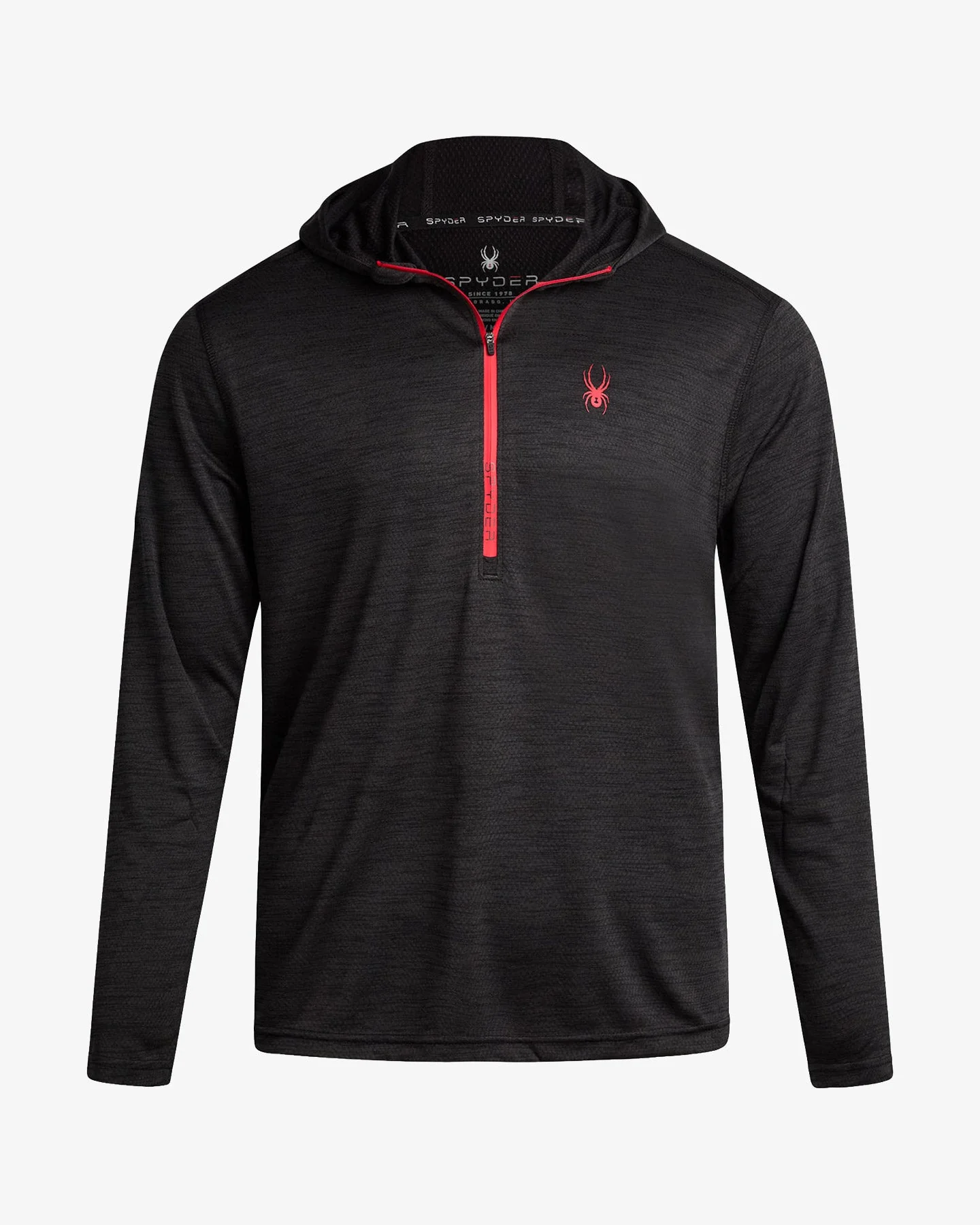 Safe Men's Knit Half Zip - Black Advanced