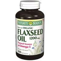 Fast Natures Bounty Flaxseed Oil 1200 Mg Omega 3 Softgels - 100 Ea Outstanding