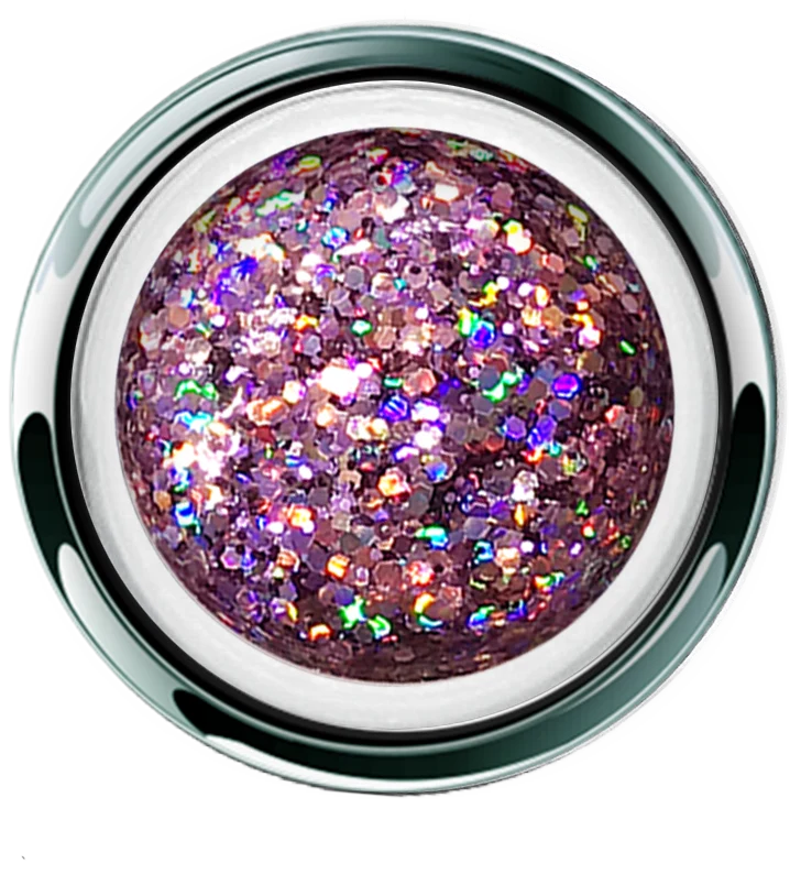 Smart Pink Crush Glitter - Akzentz Gel Play UV LED Innovative