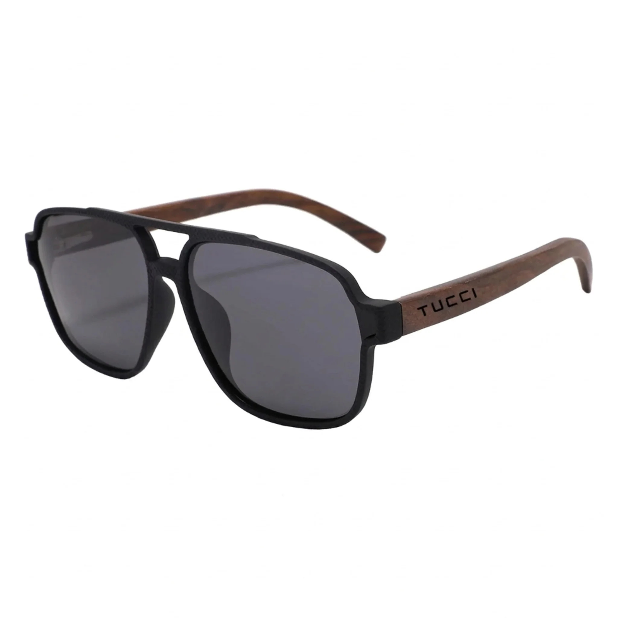 Durable TUCCI Italy Polarized UV400 Sunglasses Spring Hinge Comfort Fit High-End