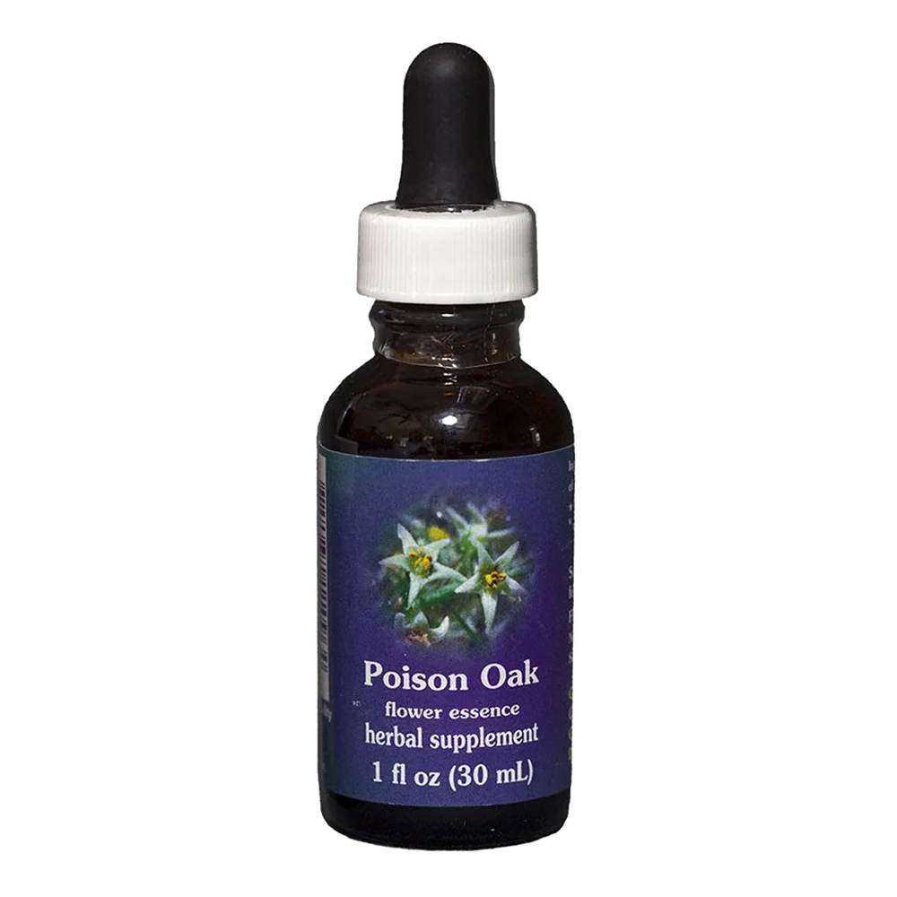 User-Friendly Poison Oak Flower Essence Herbal Supplement Dropper 1 Oz High-Performance