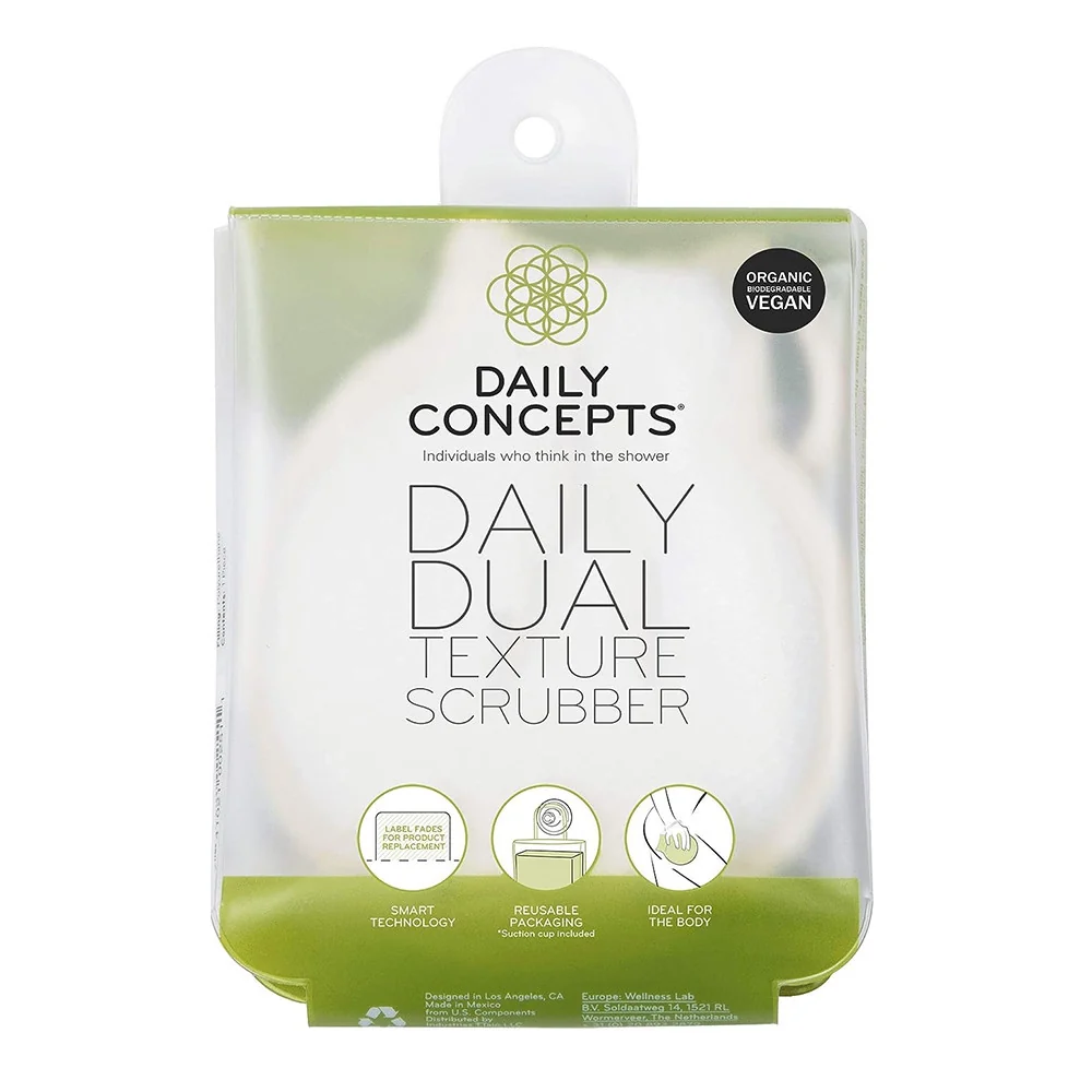 Authentic Daily Concepts Daily Dual Texture Body Scrubber Minimalist