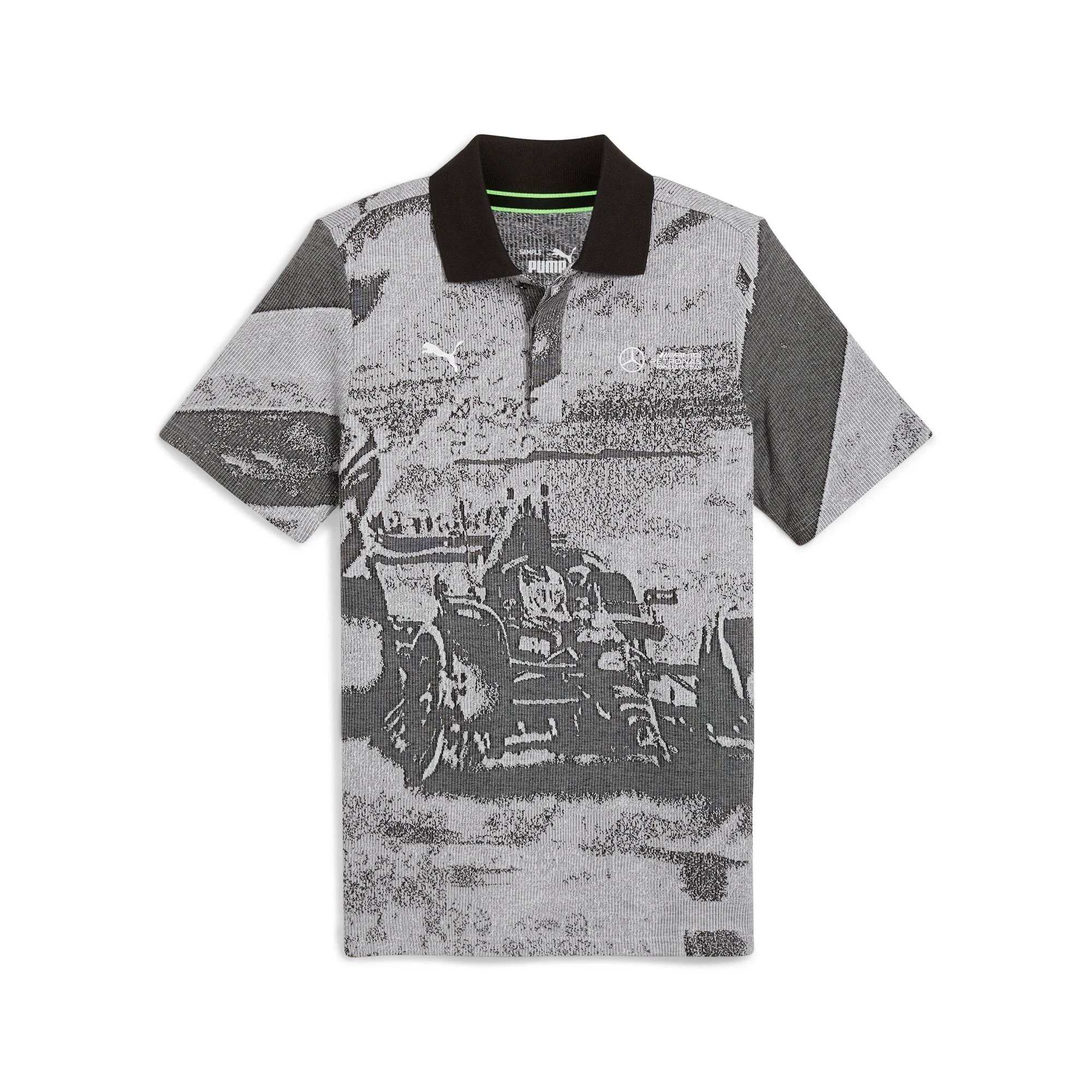 Superior Puma Men's Mapf1 Mercedes Jacquard Polo Polos Practical