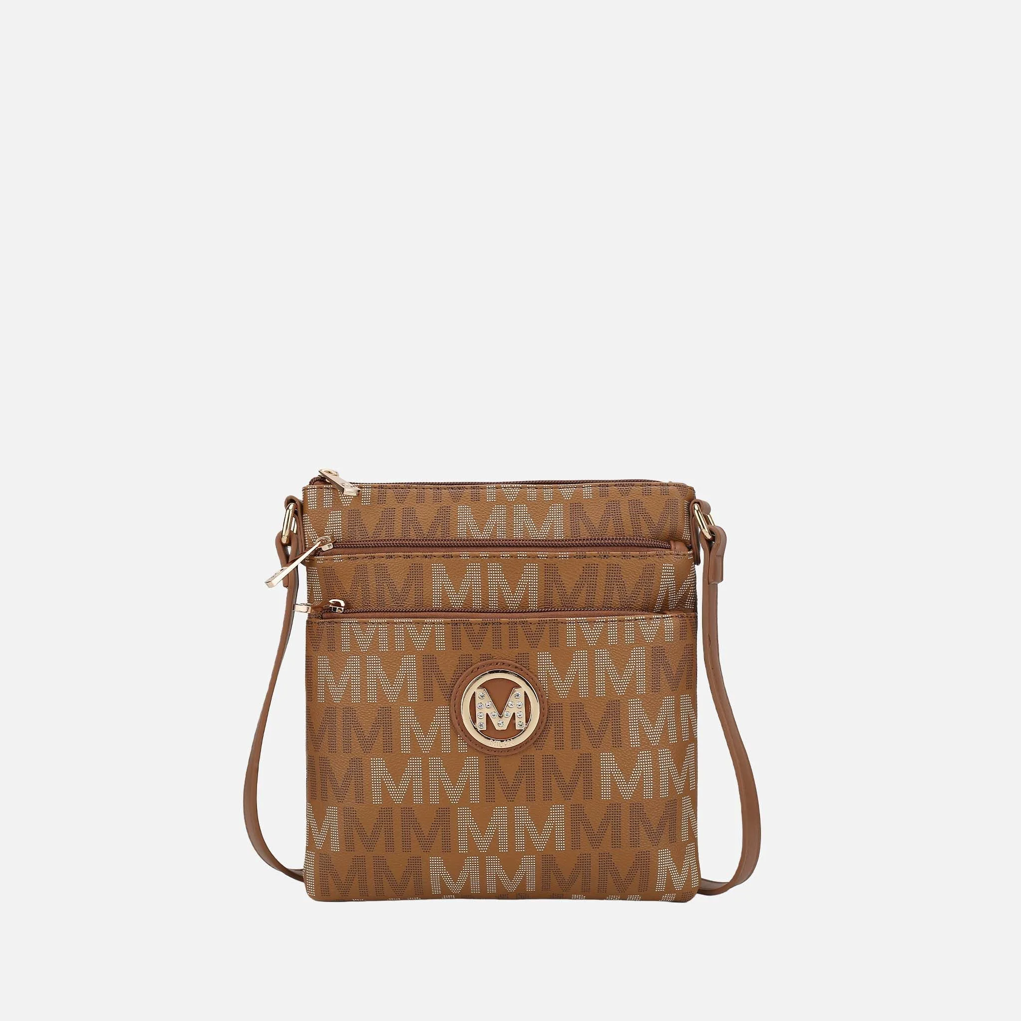 Convenient MKF Collection by Mia K. - Lemuel Signature Crossbody Bag Breathable