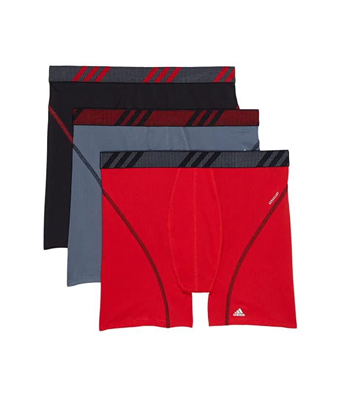 Easy-to-Use adidas Men's Sport Performance Mesh Boxer Brief Underwear 3-Pack 3-Pack Prestigious