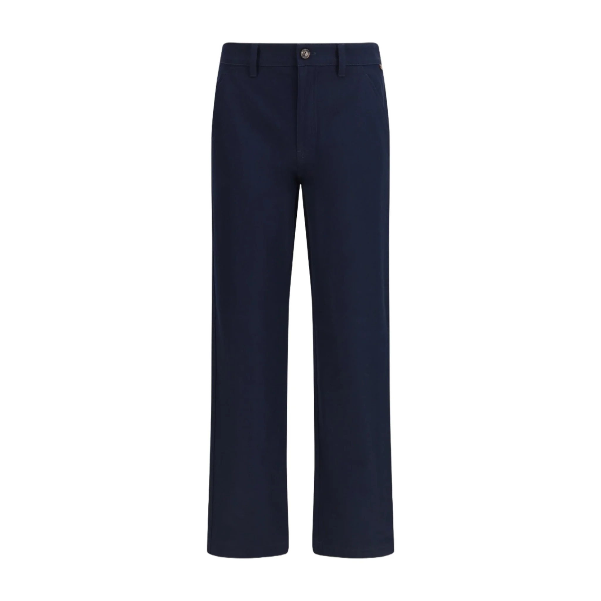 Classic Chino Pants Cotton Twill Navy Casual