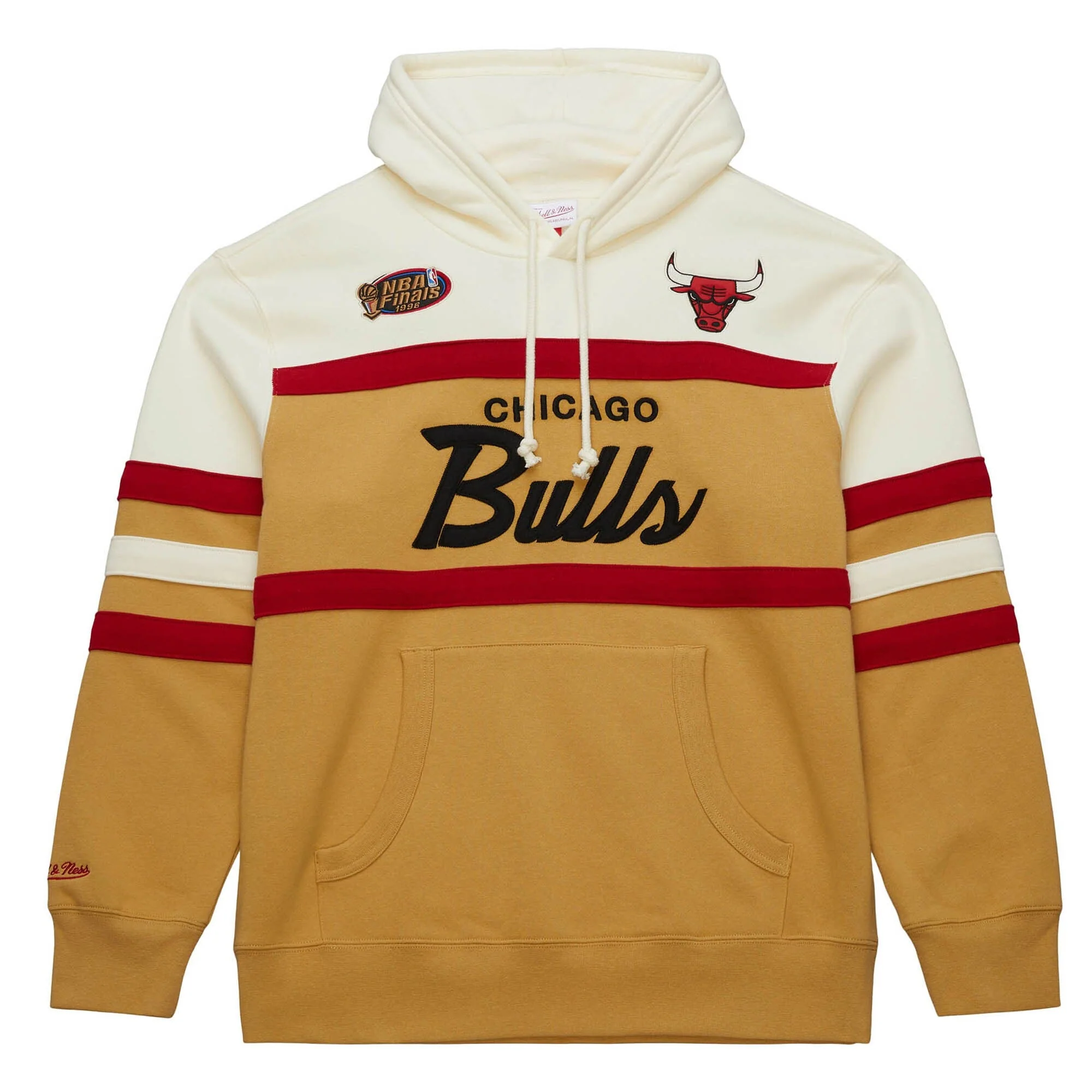 Sustainable Mitchell Ness Men's NBA Head Coach Hoodie Bulls Hoodies Reusable