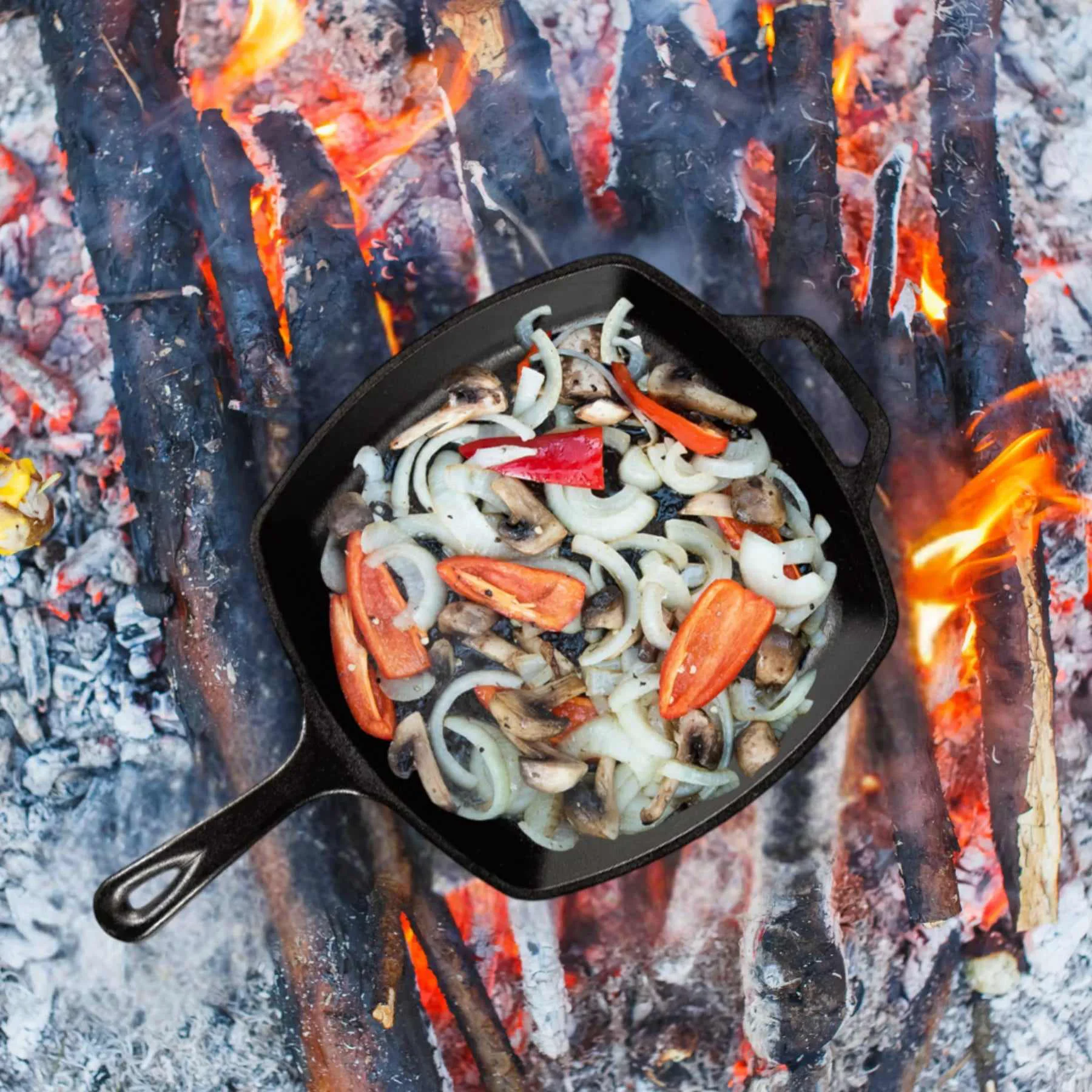 Lightweight Jim Beam Cast Iron Skillet Comfortable