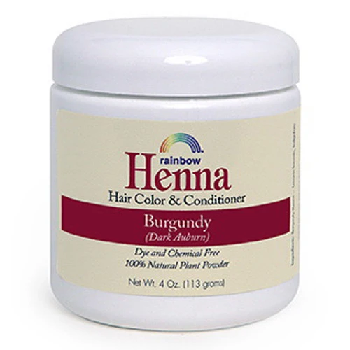Functional Rainbow Research Henna Hair Color And Conditioner Burgundy - 4 Oz Unique