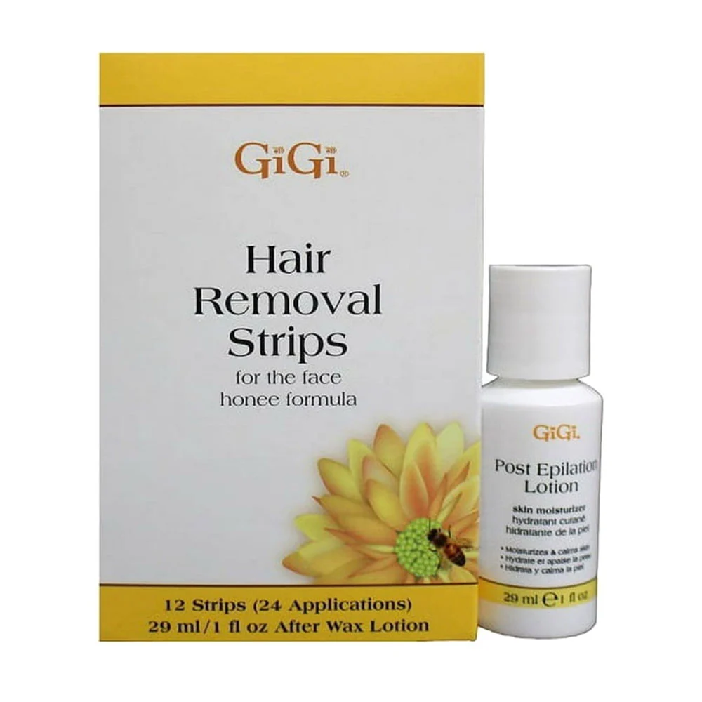 Clean Gigi Hair Removal Strips for the Face 12 Ea Casual