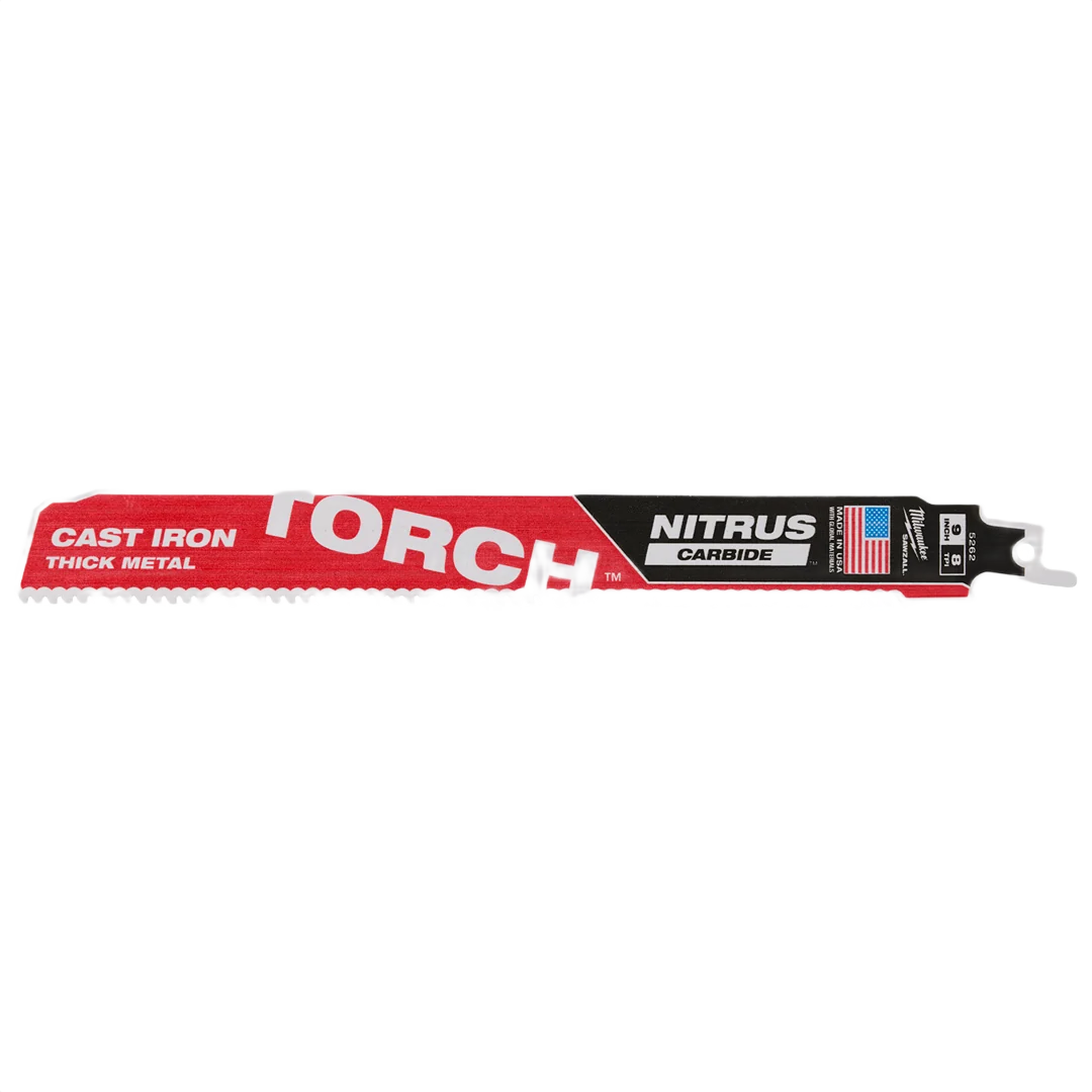 User-Friendly Milwaukee 9 7TPI The Torch™ NITRUS CARBIDE™ Blade High-Grade