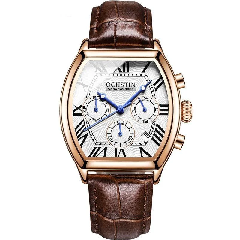 Elegant Armand Reloj cronógrafo clásico Safe