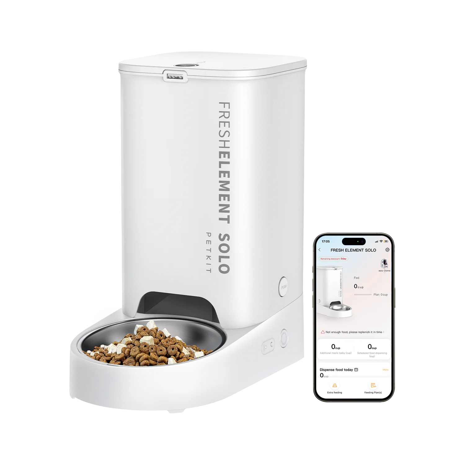 Recyclable Fresh Element Solo Automatic Feeder Premium Material