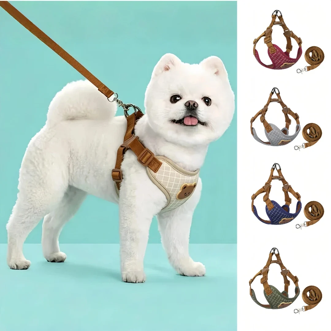 Elite Breathable Vest Harness Lead Set for Small Dogs Cats Prestigious