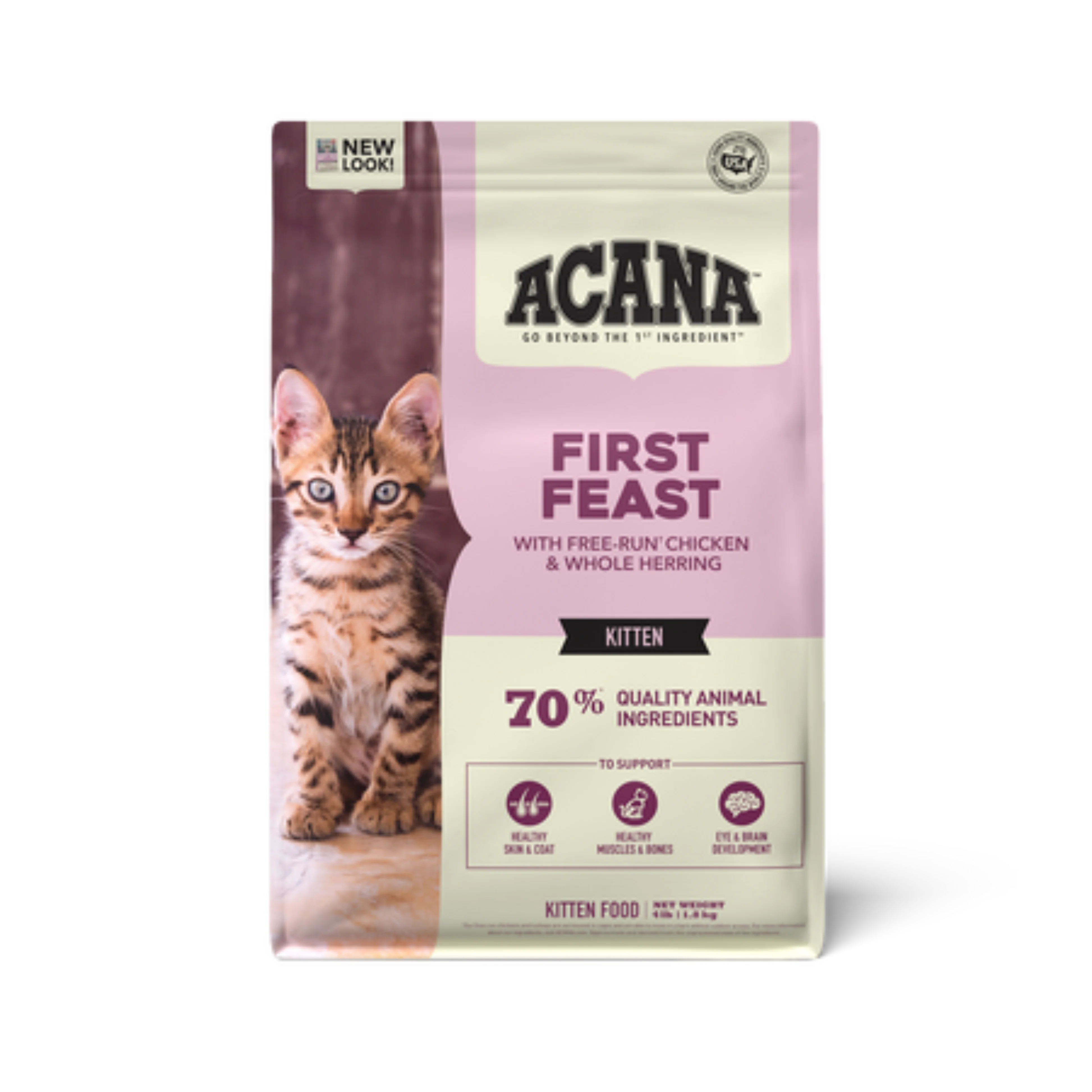 Elite Acana First Feast Kitten Dry Cat Food Crafted