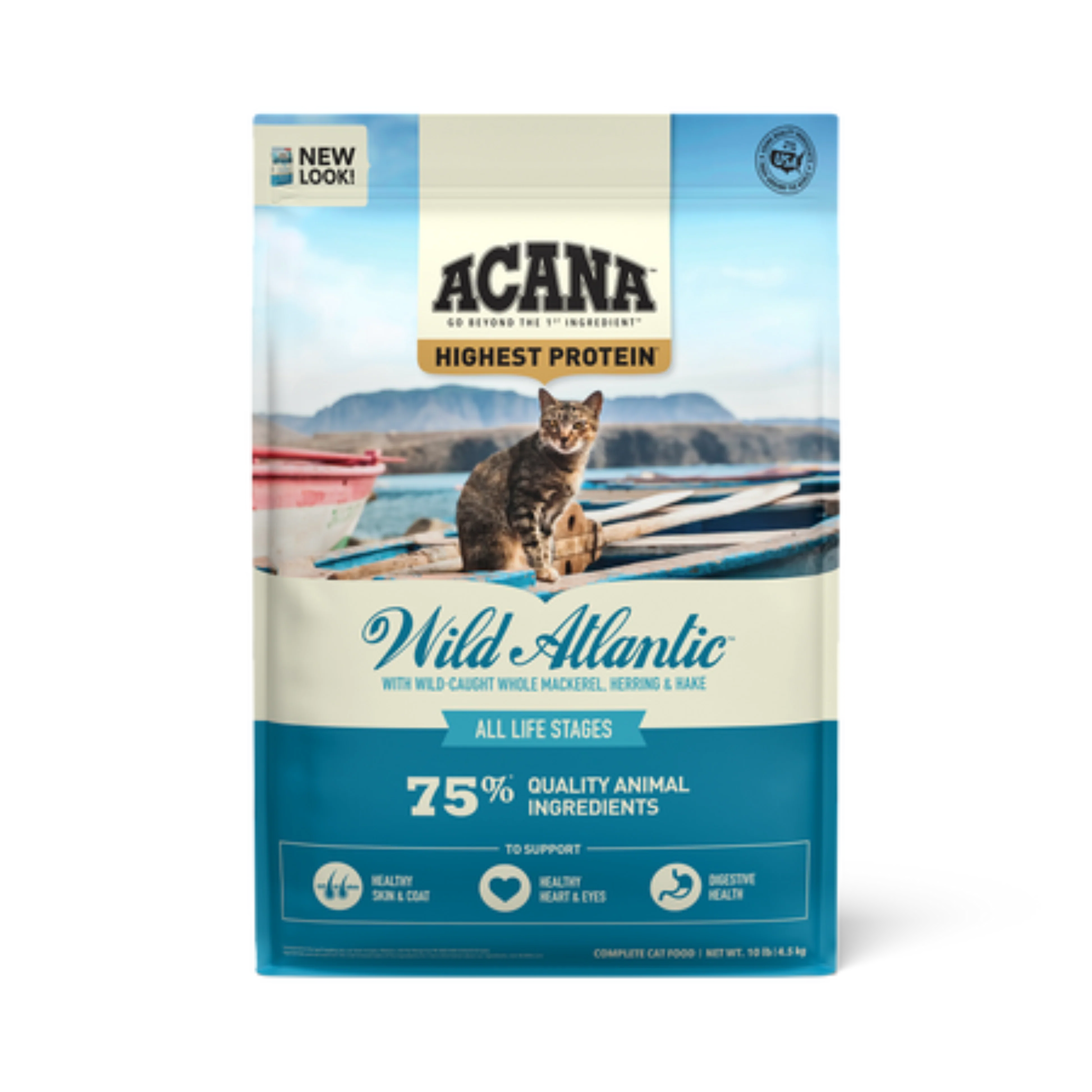 Effective Acana Highest Protein Wild Atlantic Dry Cat Food Optimized