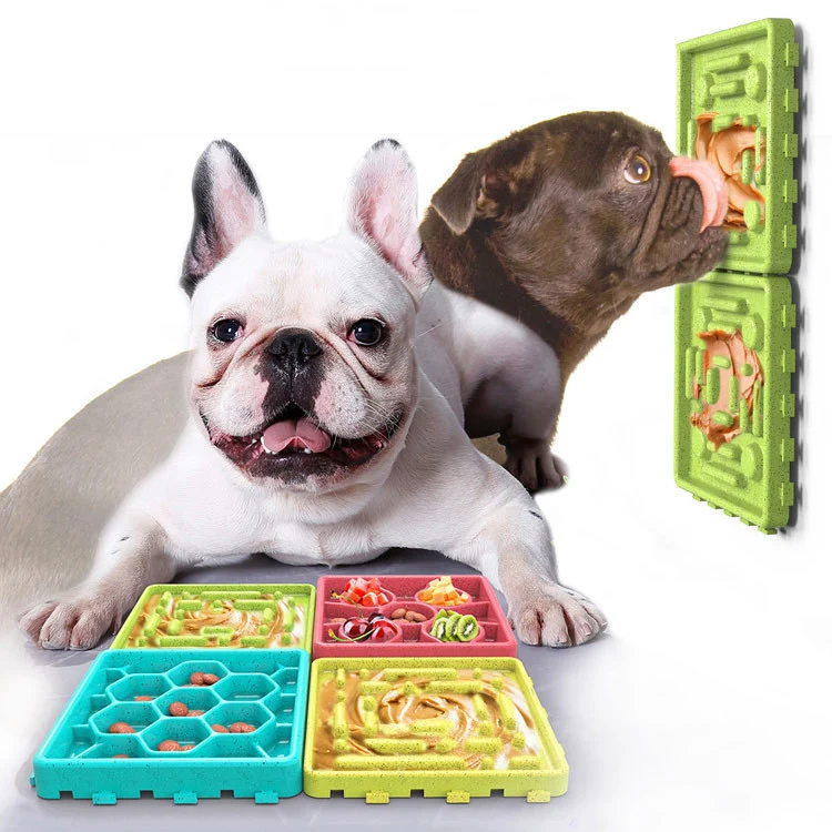 High-End Dog Licking Mat Slow Feeder Peanut Lick Pad with Suction Healthy