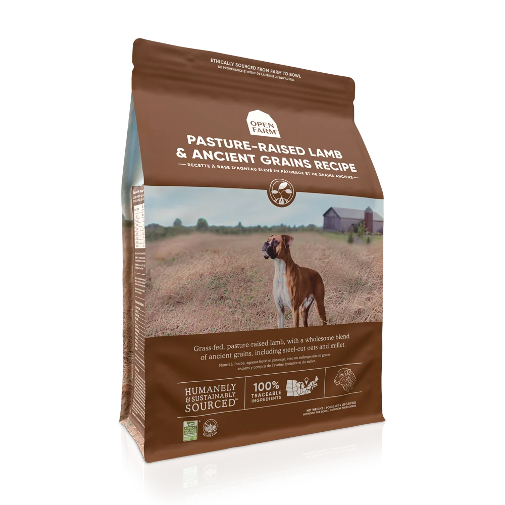 Dependable Open Farm Pasture-Raised Lamb Ancient Grains Dog Food Open Farm Pasture-Raised Lamb Ancient Grains Dog Food Excellent