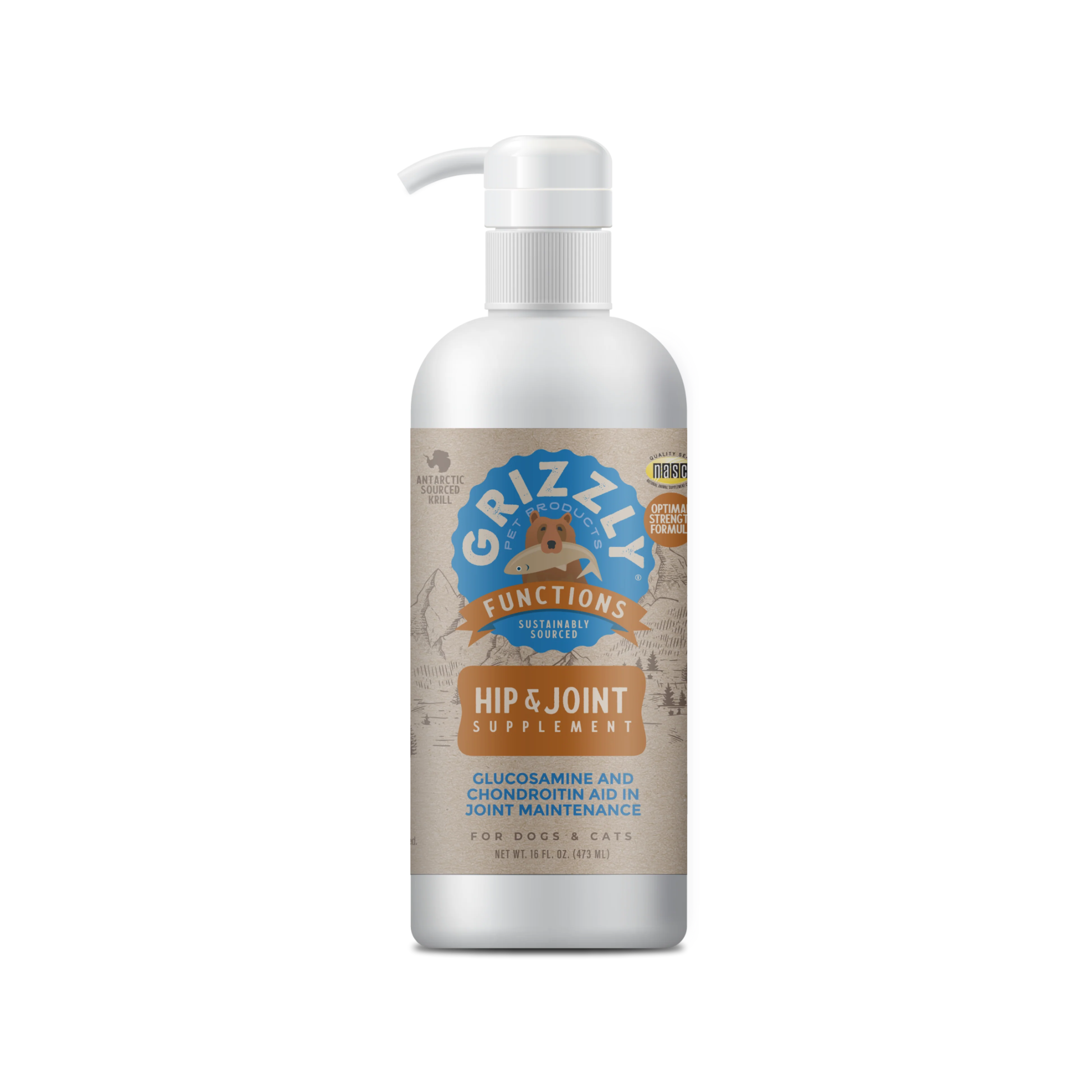 Clean Grizzly Hip Joint Supplement Professional