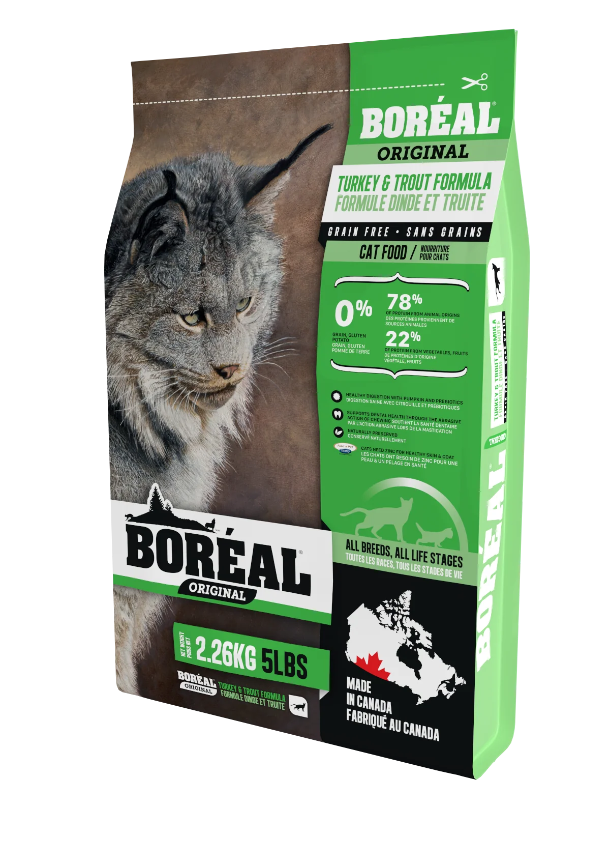 Comfortable BO Cat Turkey and Trout Cat Food BO Cat Turkey and Trout Cat Food Flexible