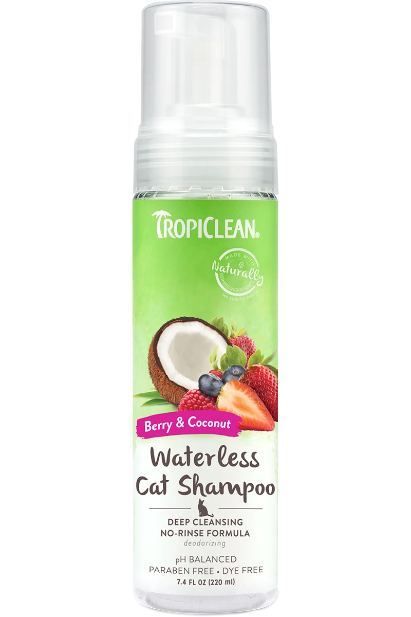 Elegant TropiClean Deep Cleaning Waterless Shampoo For Cats TropiClean Deep Cleaning Waterless Shampoo For Cats Carefully Designed