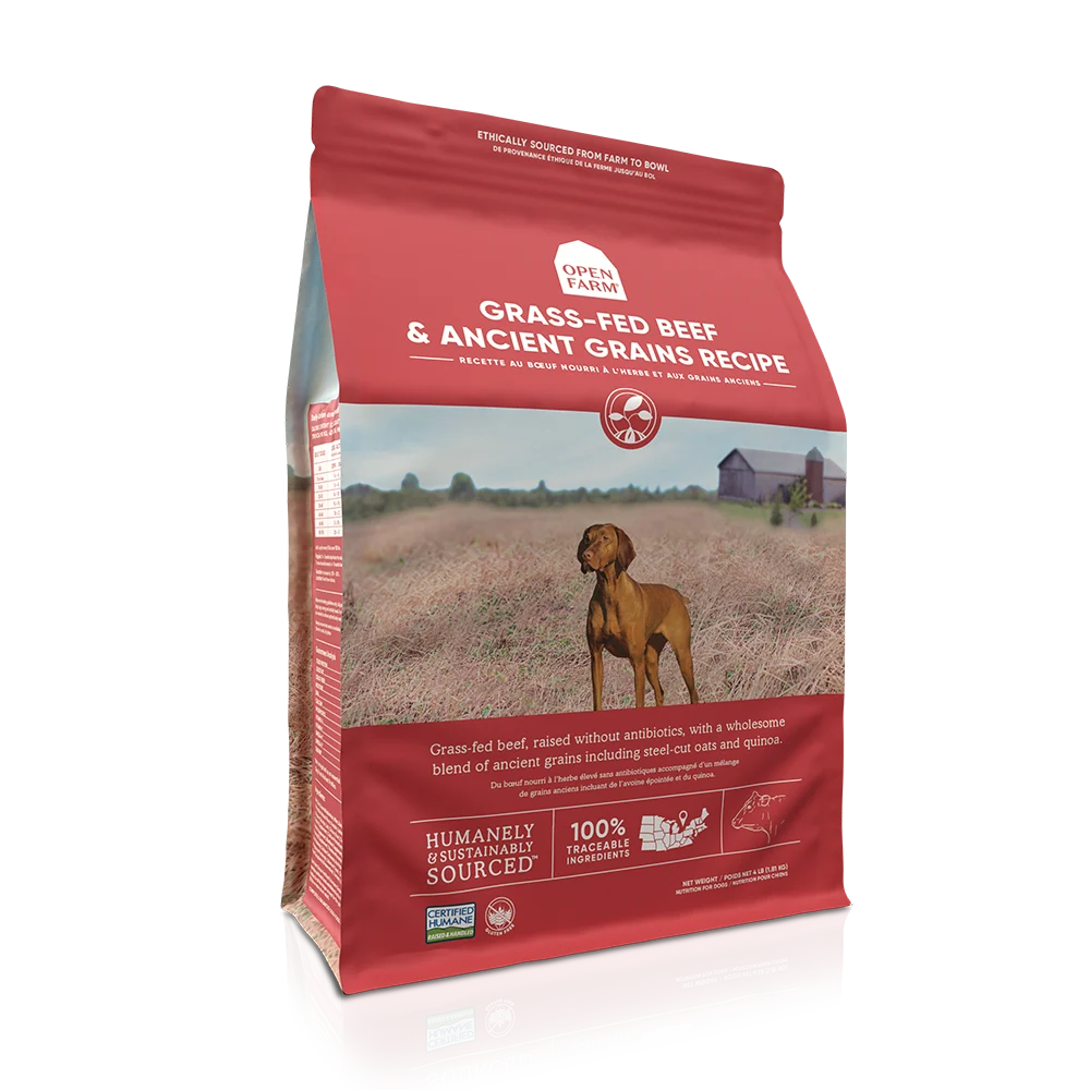Proven Open Farm Grass-Fed Beef Ancient Grains Dog Food Open Farm Grass-Fed Beef Ancient Grains Dog Food Environmentally Friendly