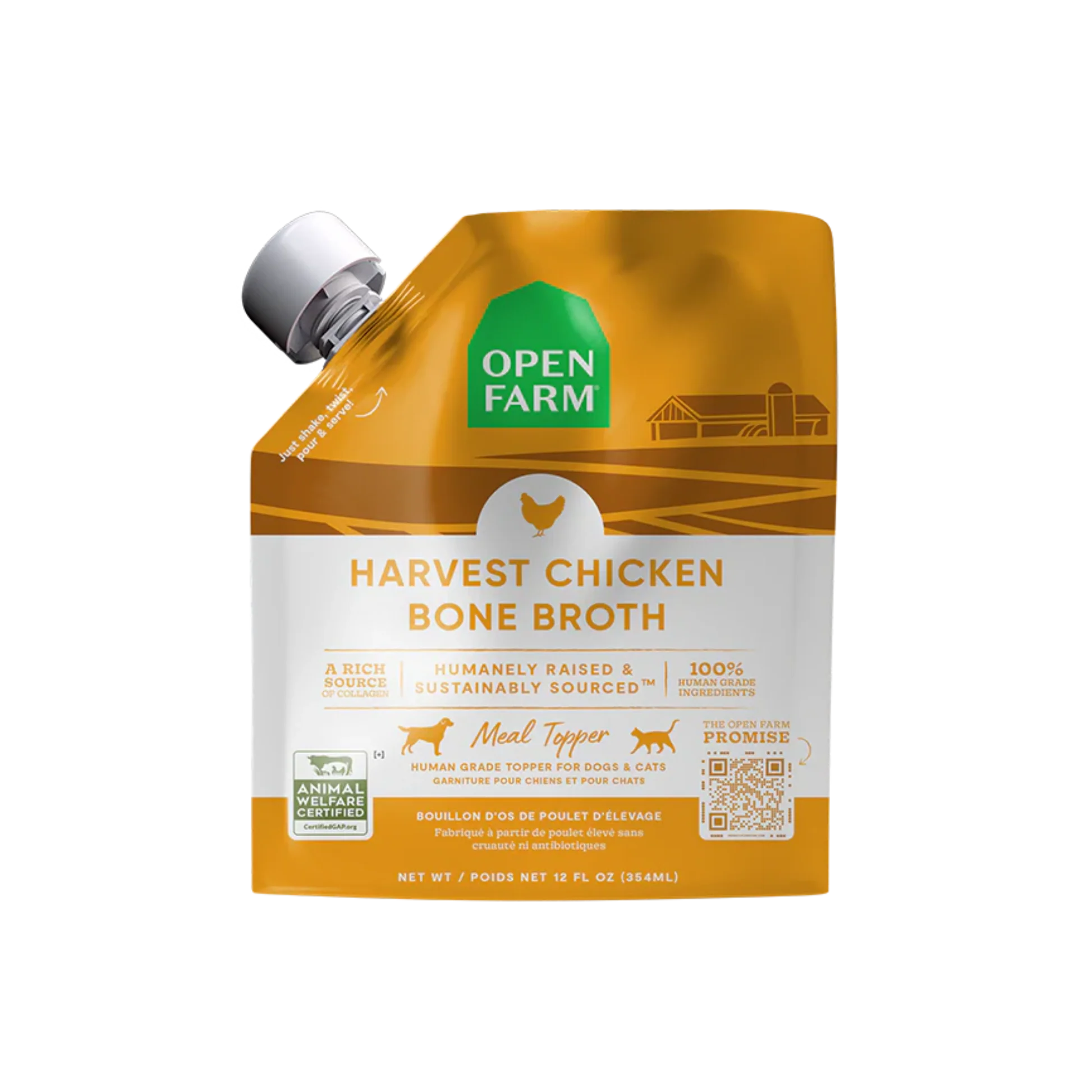 Consistent Open Farm Bone Broth Breathable