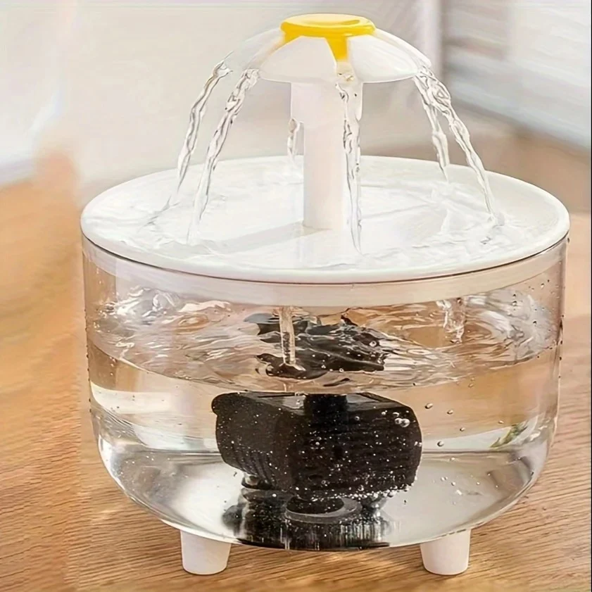 Classic USB Electric Mute 1L Pet Water Fountain Automatic Cat Drink Bowl Filte Trendy